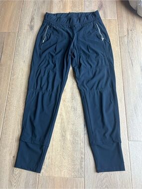 RAFFAELLO ROSSI Black Candy Athletic Jogger Pants